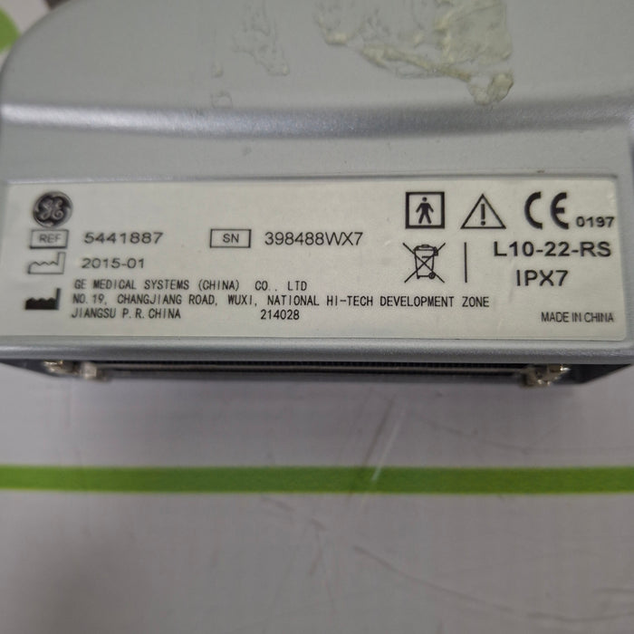 GE Healthcare L10-22-RS Linear Array Transducer