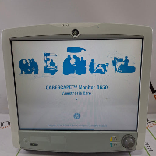 GE Healthcare GE Healthcare Carescape B650 Anesthesia Care Patient Monitor Patient Monitors reLink Online