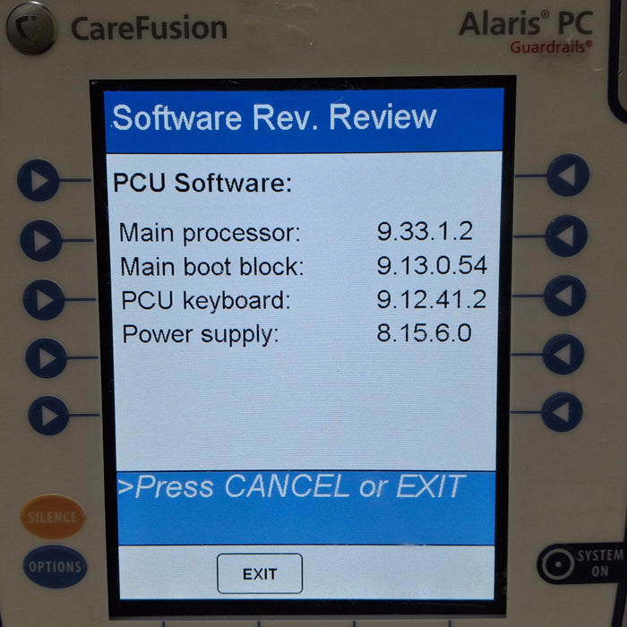 CareFusion Alaris 8015 Large Screen POC Infusion Pump