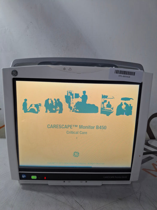 GE Healthcare Carescape B450 Critical Care Patient Monitor