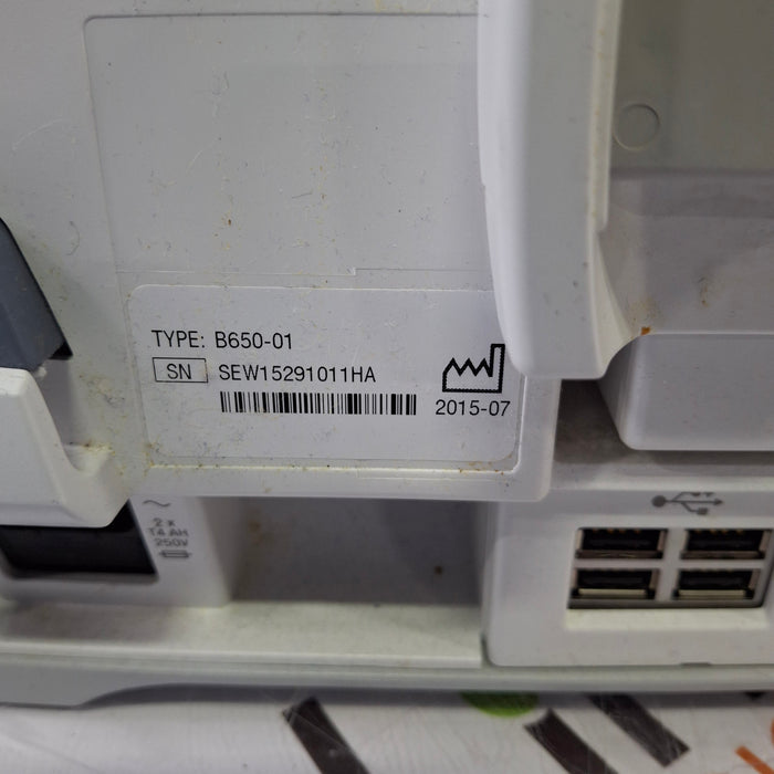 GE Healthcare Carescape B650 Anesthesia Care Patient Monitor