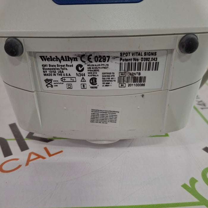 Welch Allyn Spot 420 - NIBP, Temp, Nellcor SpO2 Vital Signs Monitor