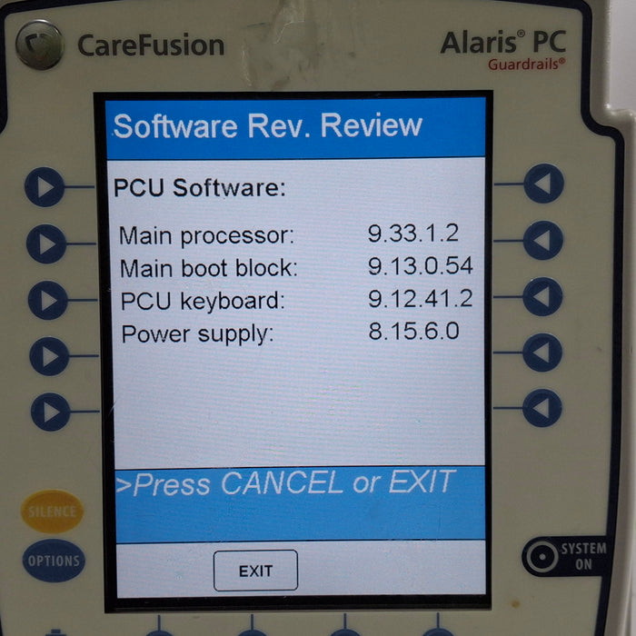 CareFusion Alaris 8015 Large Screen POC Infusion Pump