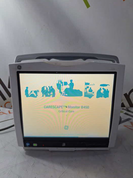 GE Healthcare Carescape B450 Critical Care Patient Monitor