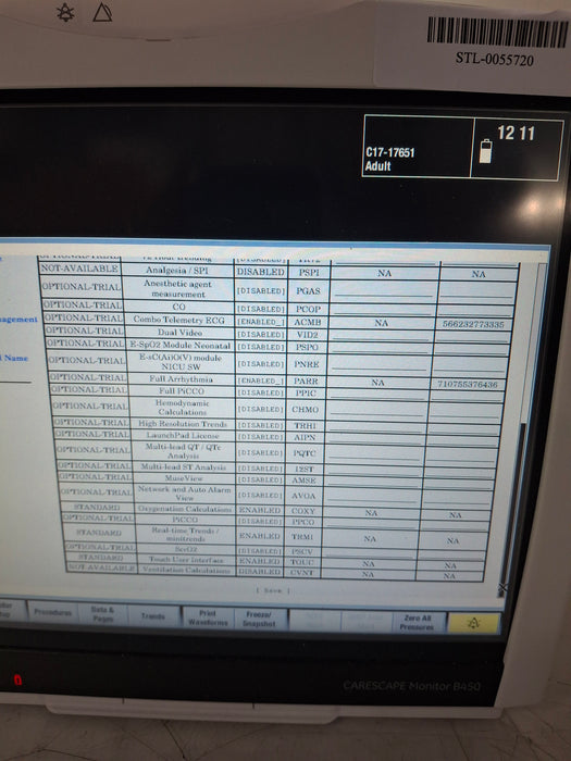 GE Healthcare GE Healthcare Carescape B450 Critical Care Patient Monitor Patient Monitors reLink Online