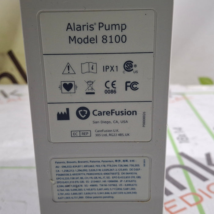 CareFusion Alaris 8100 LVP Infusion Pump Module