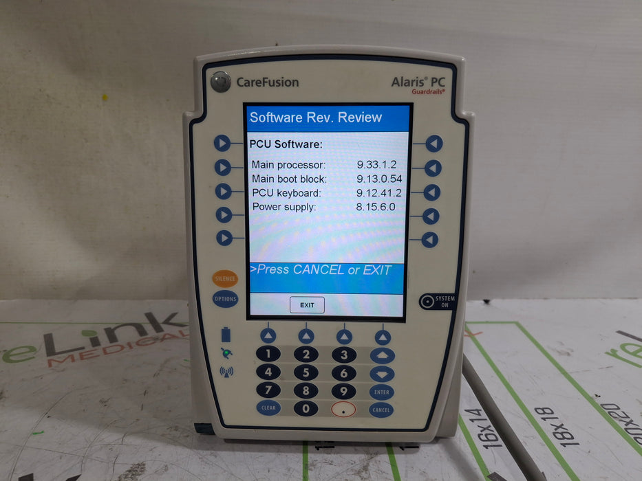 CareFusion Alaris 8015 Large Screen POC Infusion Pump