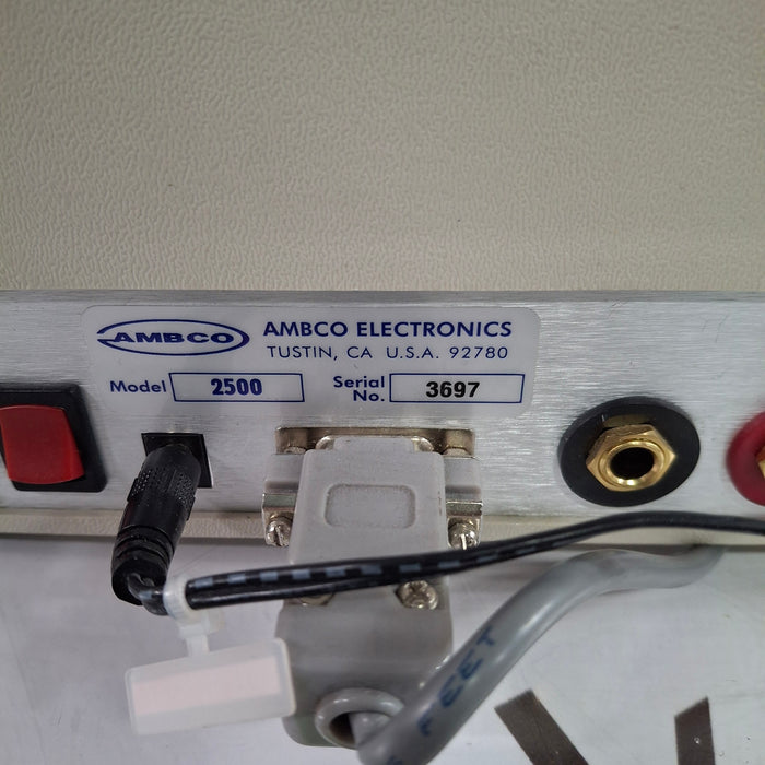 Ambco Model 2500 Microprocessor Audiometer