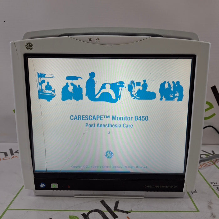 GE Healthcare Carescape B450 Post Anesthesia Care Patient Monitor
