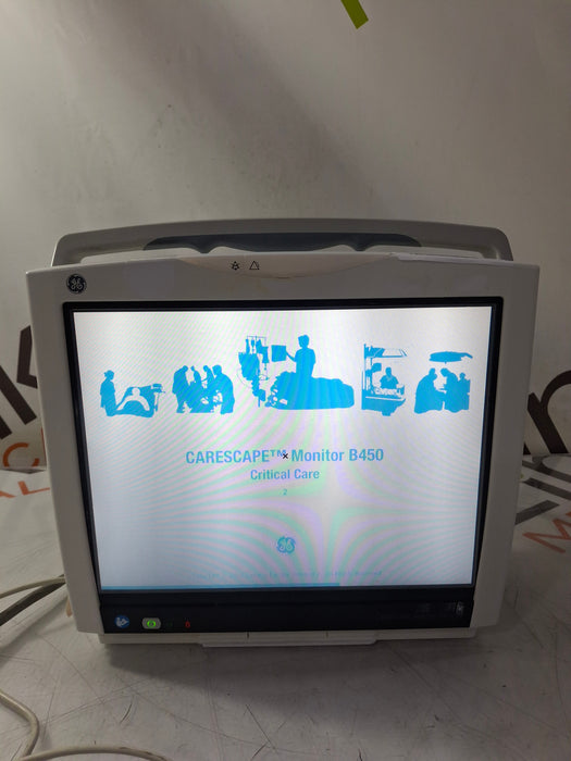 GE Healthcare Carescape B450 Critical Care Patient Monitor