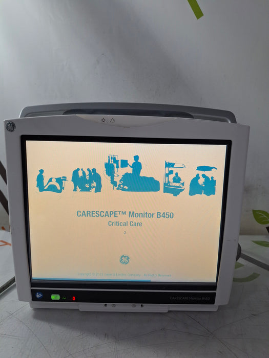 GE Healthcare GE Healthcare Carescape B450 Critical Care Patient Monitor Patient Monitors reLink Online