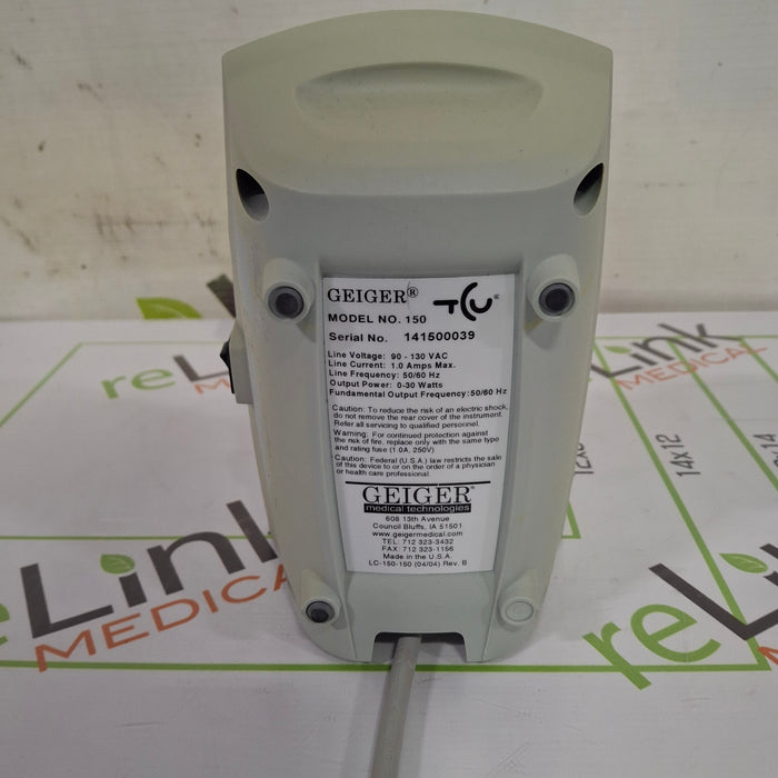 Geiger Geiger 150 Thermal Cautery Unit Electrosurgical Units reLink Online