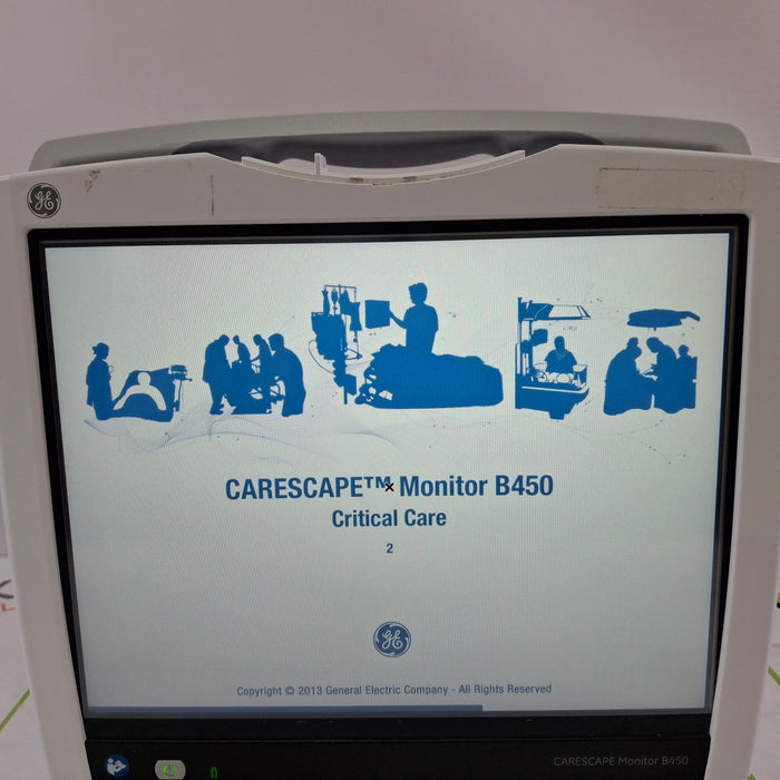GE Healthcare GE Healthcare Carescape B450 Critical Care Patient Monitor Patient Monitors reLink Online