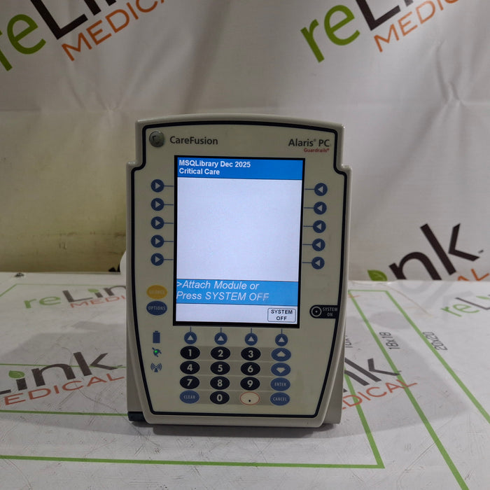 CareFusion Alaris 8015 Large Screen POC Infusion Pump