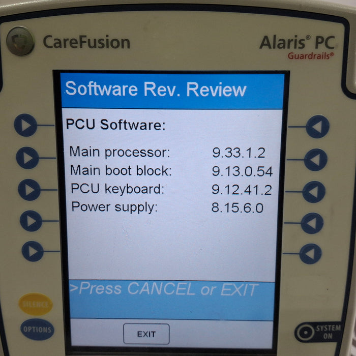 CareFusion Alaris 8015 Large Screen POC Infusion Pump