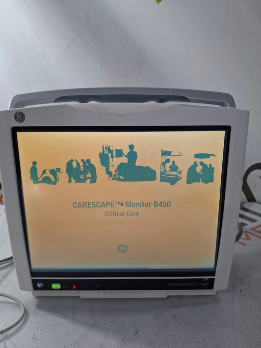 GE Healthcare GE Healthcare Carescape B450 Critical Care Patient Monitor Patient Monitors reLink Online