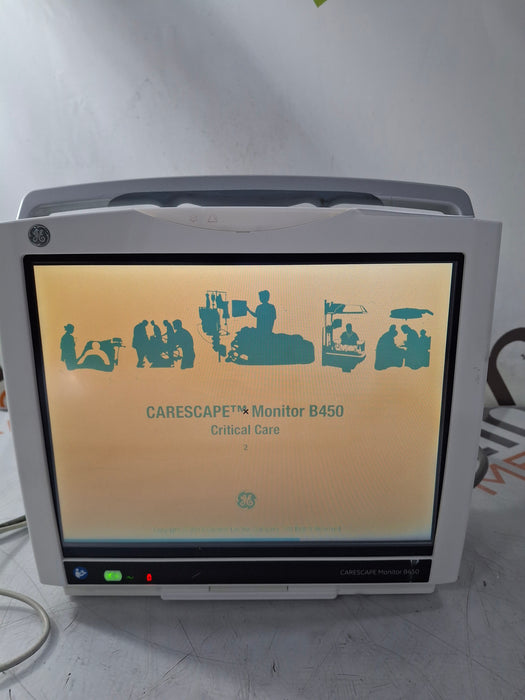 GE Healthcare GE Healthcare Carescape B450 Critical Care Patient Monitor Patient Monitors reLink Online