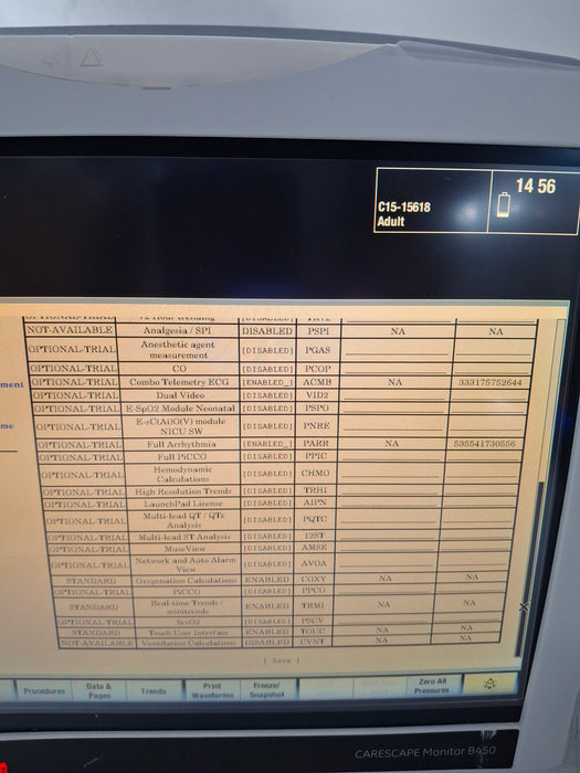 GE Healthcare GE Healthcare Carescape B450 Critical Care Patient Monitor Patient Monitors reLink Online