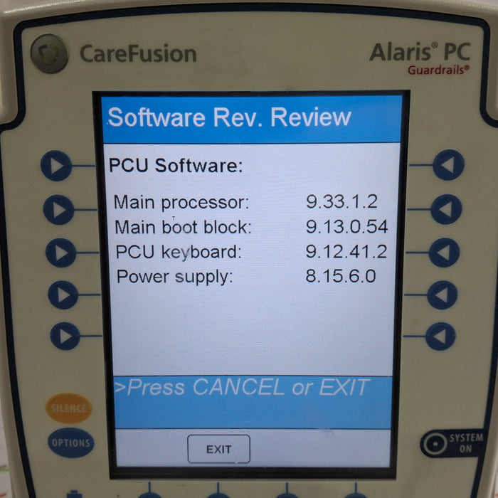 CareFusion Alaris 8015 Large Screen POC Infusion Pump