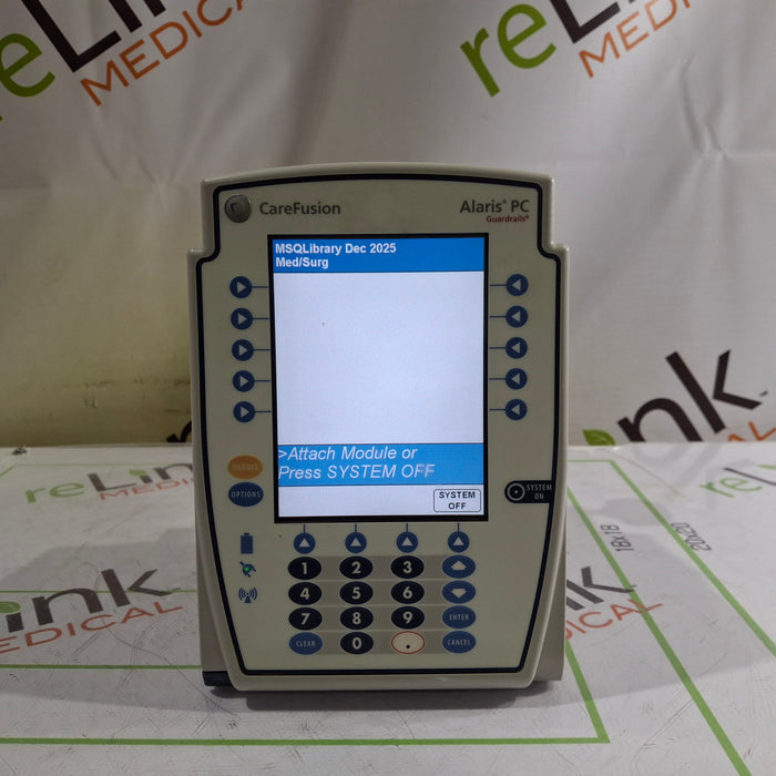 CareFusion Alaris 8015 Large Screen POC Infusion Pump