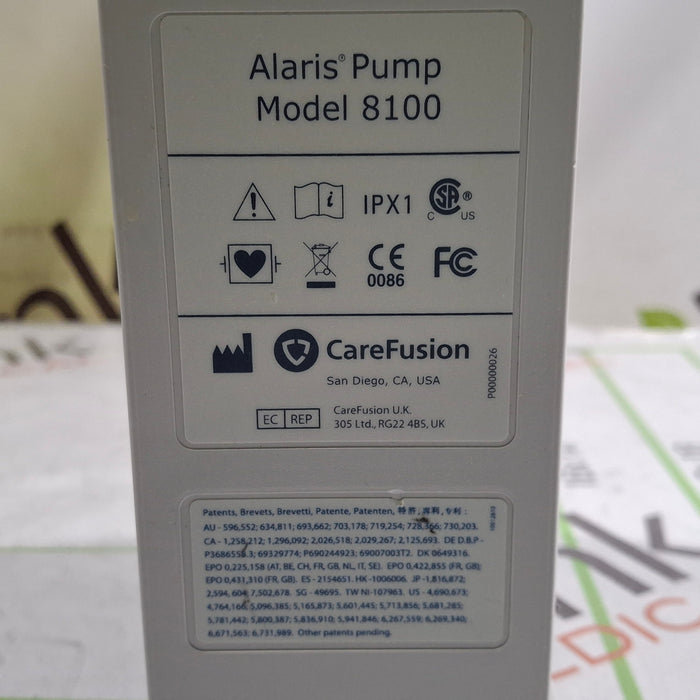 CareFusion Alaris 8100 LVP Infusion Pump Module