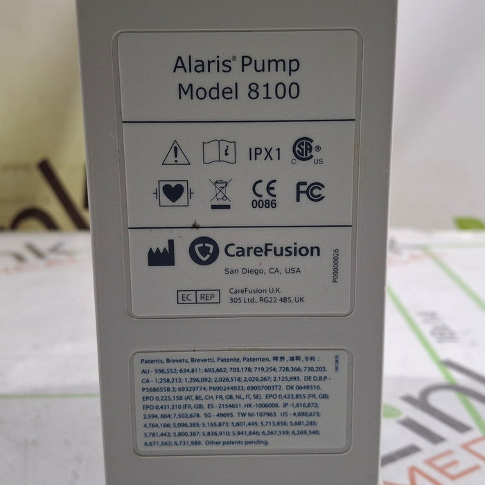 CareFusion Alaris 8100 LVP Infusion Pump Module