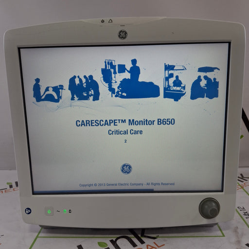 GE Healthcare GE Healthcare Carescape B650 Critical Care Patient Monitor Patient Monitors reLink Online