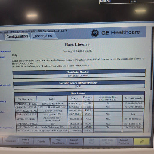 GE Healthcare GE Healthcare Carescape B650 Critical Care Patient Monitor Patient Monitors reLink Online