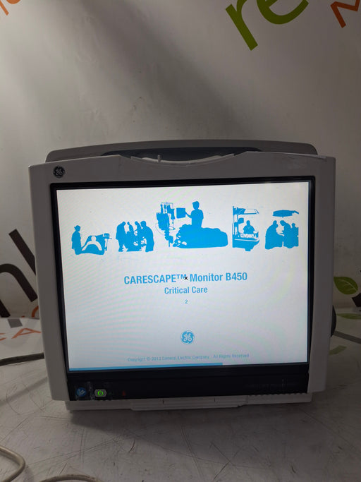 GE Healthcare GE Healthcare Carescape B450 Critical Care Patient Monitor Patient Monitors reLink Online