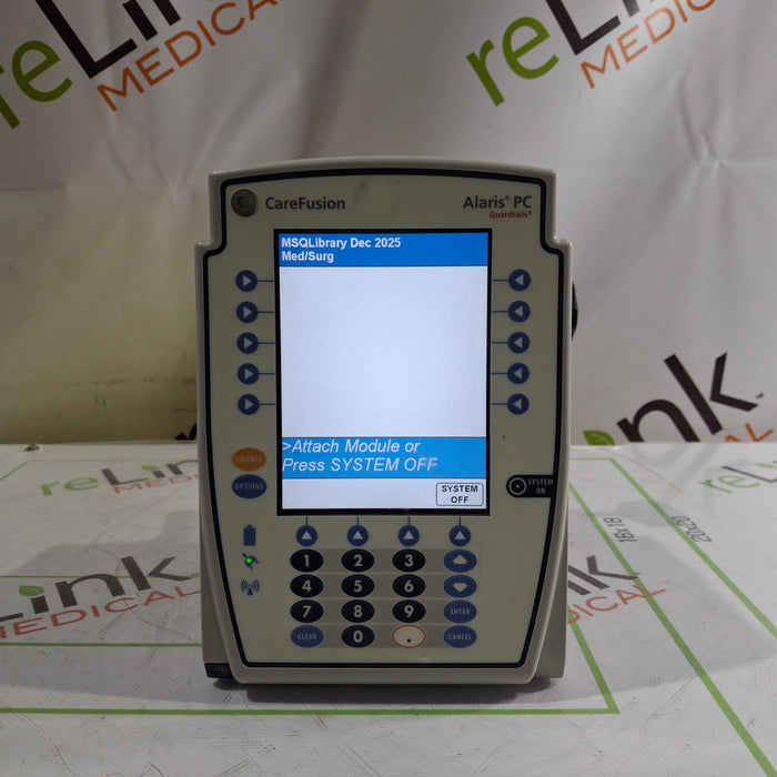 CareFusion Alaris 8015 Large Screen POC Infusion Pump