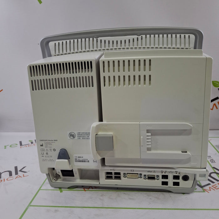 GE Healthcare GE Healthcare Carescape B650 Anesthesia Care Patient Monitor Patient Monitors reLink Online