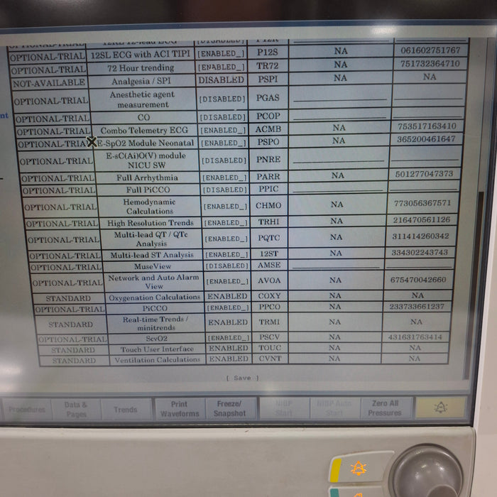 GE Healthcare Carescape B650 Critical Care Patient Monitor