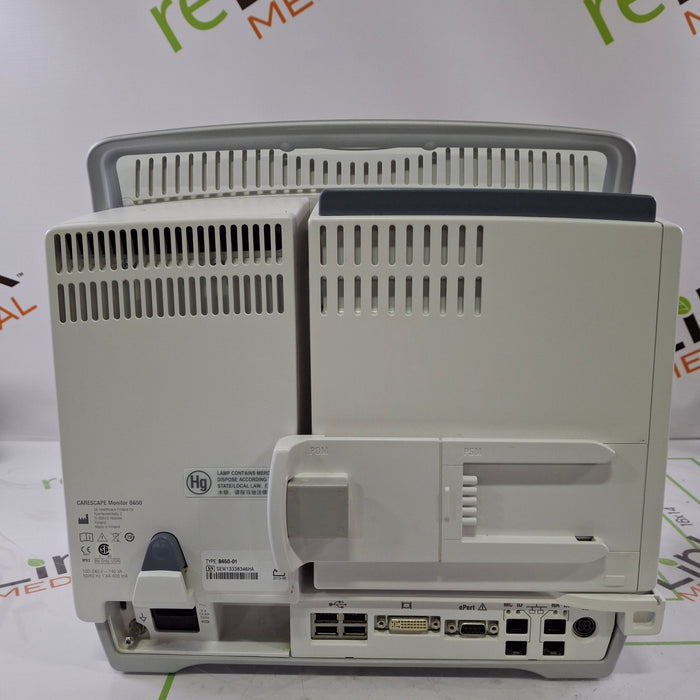 GE Healthcare Carescape B650 Critical Care Patient Monitor