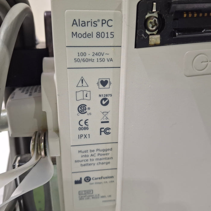 CareFusion Alaris 8015 Large Screen POC Infusion Pump