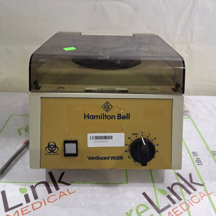 Hamilton Bell Co., Inc VanGuard V6500 Centrifuge