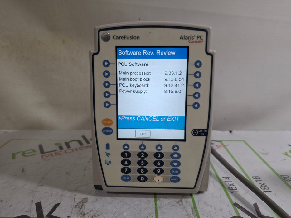 CareFusion Alaris 8015 Large Screen POC Infusion Pump