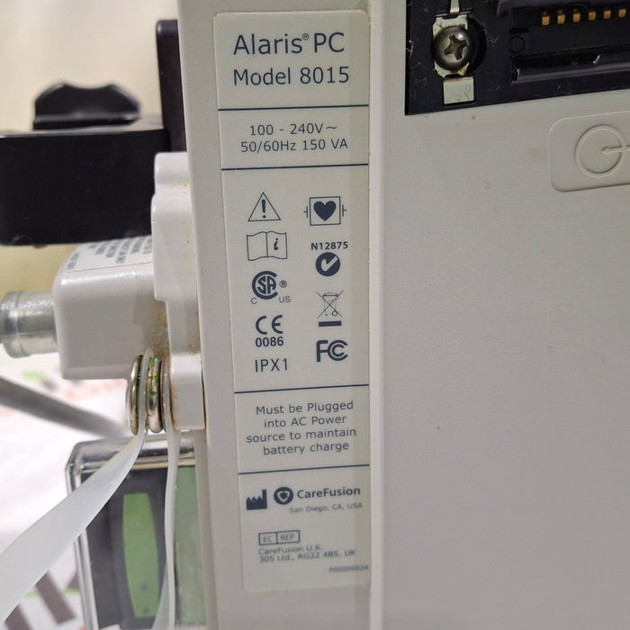 CareFusion Alaris 8015 Large Screen POC Infusion Pump