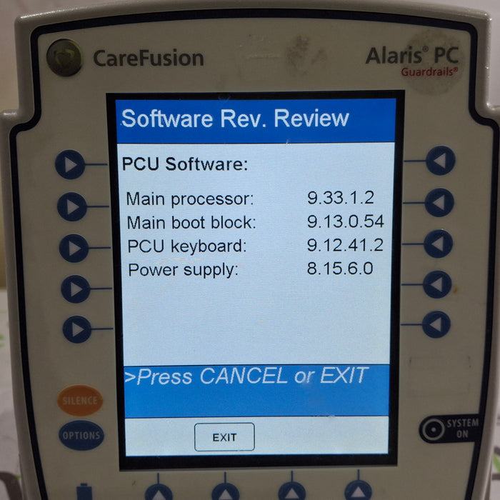 CareFusion Alaris 8015 Large Screen POC Infusion Pump