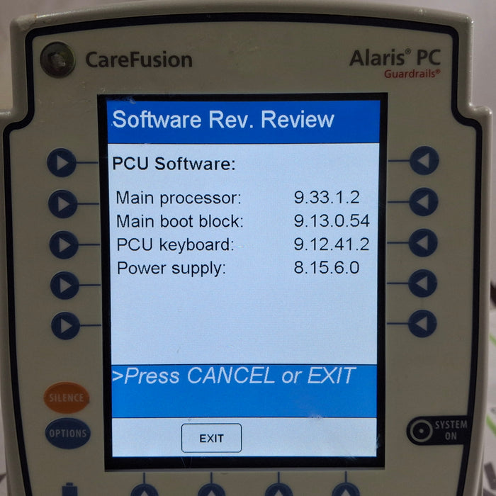 CareFusion Alaris 8015 Large Screen POC Infusion Pump