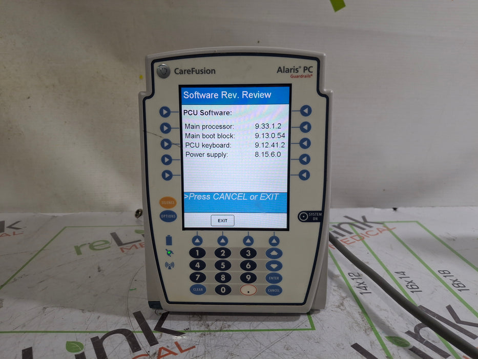 CareFusion Alaris 8015 Large Screen POC Infusion Pump
