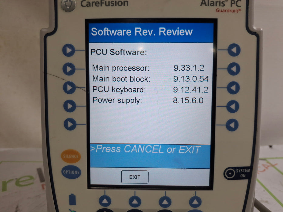 CareFusion Alaris 8015 Large Screen POC Infusion Pump