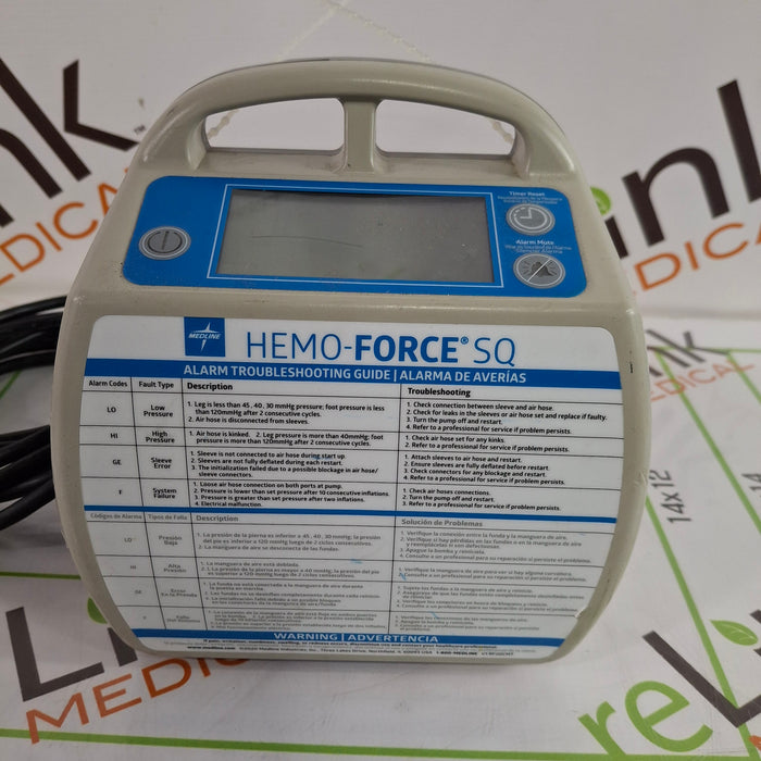 Medline Hemo-Force MDS-600 SQ2 DVT Compression Pump