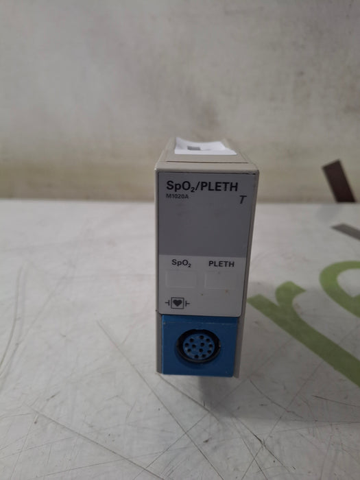 Hewlett Packard M1020A SpO2/PLETH Single Parameter Module