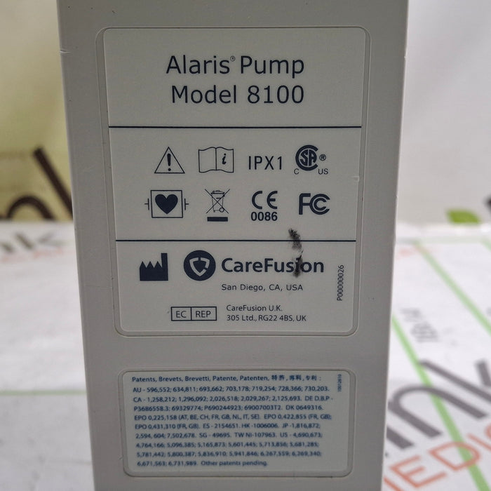 CareFusion Alaris 8100 LVP Infusion Pump Module