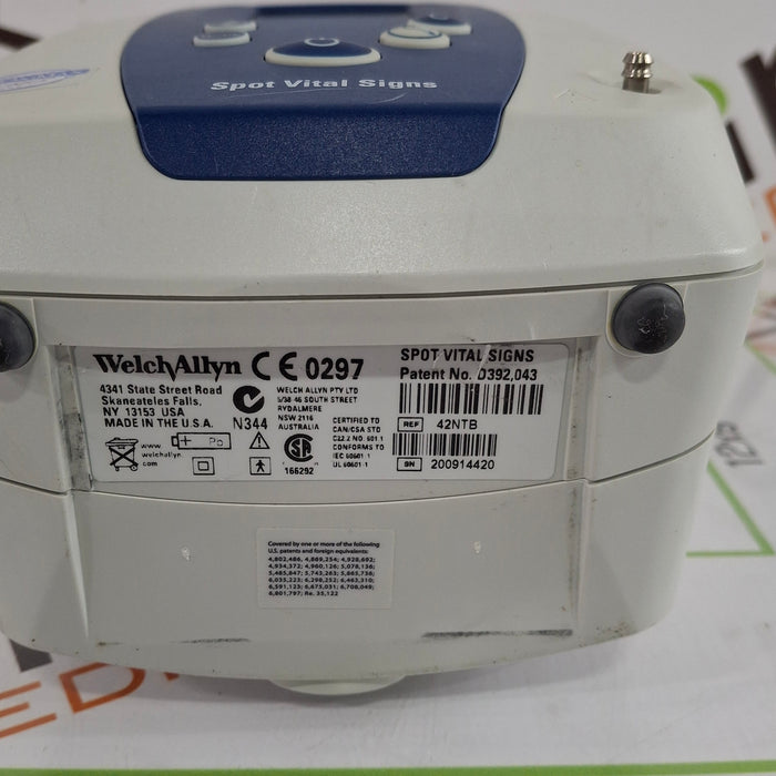 Welch Allyn Spot 420 - NIBP, Temp, Nellcor SpO2 Vital Signs Monitor