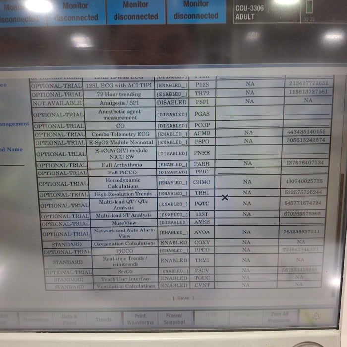GE Healthcare Carescape B650 Critical Care Patient Monitor