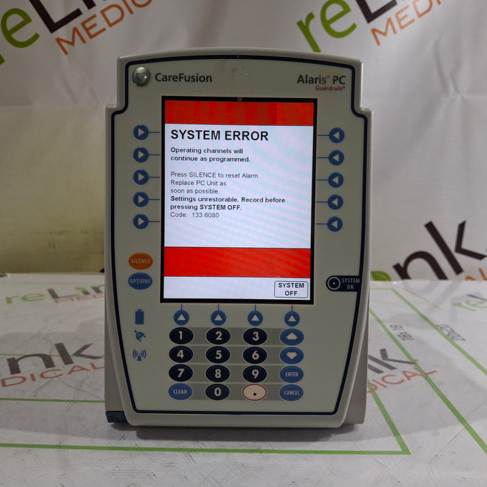CareFusion Alaris 8015 Large Screen POC Infusion Pump