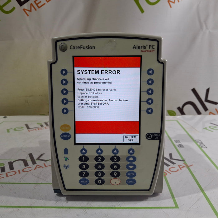 CareFusion Alaris 8015 Large Screen POC Infusion Pump