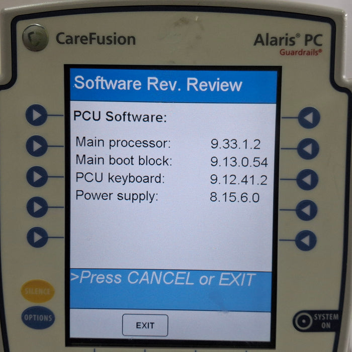 CareFusion Alaris 8015 Large Screen POC Infusion Pump