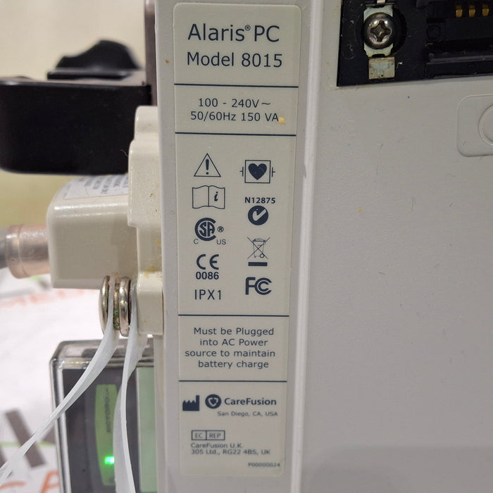 CareFusion Alaris 8015 Large Screen POC Infusion Pump